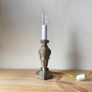 Vintage Gold Table Lamp – Baroque, Ornate, French Style – Antique Look Lighting